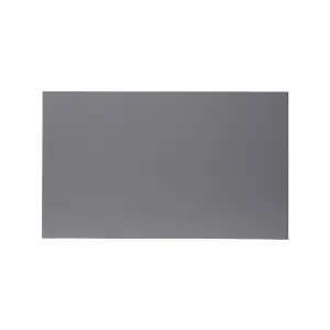 GoodHome Stevia Gloss anthracite Slab 2 drawer front, bridging door & bi fold door 600mm