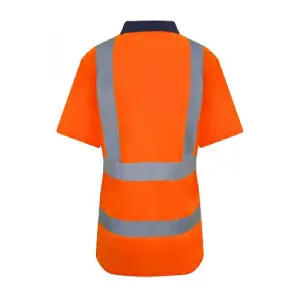 PRO RTX Mens High Visibility Polo Shirt