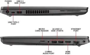 Dell Latitude 5400 14-Inch Intel I7-8665U 16GB DDR4 256GB SSD Win10 Laptop, Tech-Bazaar