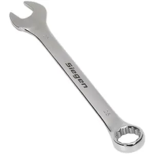 Premium 25mm Hardened Steel Combination Spanner - Chrome Vanadium Wrench for Professionals