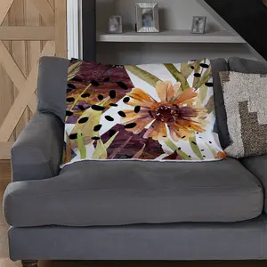 Autumn Geometric Flowers (Blanket) / Default Title