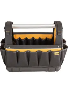 Dewalt Tstak Bottom Large Pro Open Mouth Tote Bag 18" Toolbag + Tstak 2 Case