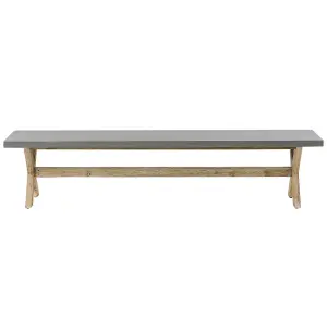 Garden Bench OLBIA Concrete Grey