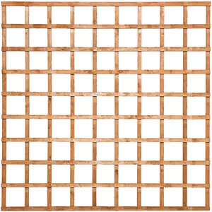 6x6 Heavy Duty Trellis Dip Treated (Pack of 3) - L91.5 x W183 x H183 cm