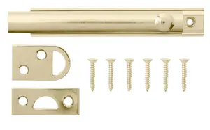 Brass Flush Door bolt N265 (L)64mm (W)15mm