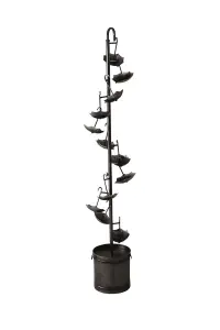 Aqua Creations Metal Umbrella Fountain Mains Plugin Powered Water Feature