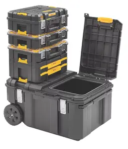 Dewalt DWST60809-1 5PC TSTAK Rolling Job Chest Toolchest Tool Box Stackable