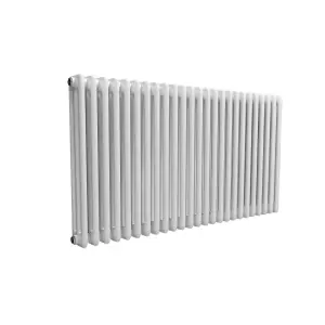 Nes Home 1145 X 600 mm Triple Column White Traditional Radiator