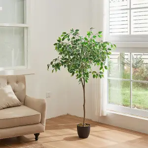 150cm H Garden Decoration Artificial Green Ficus with Pot