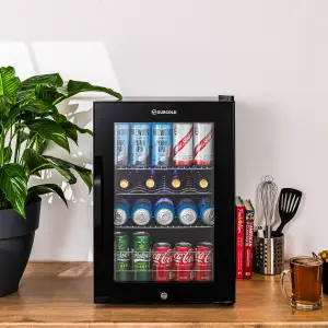 Subcold Ace 65 LED Touch Control Drinks Fridge - Black