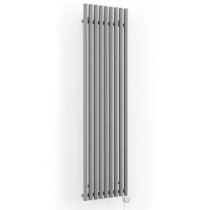 Terma 230V 1kW Salt n Pepper Smart Vertical Oil-filled radiator