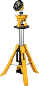 DEWALT 18V XR Li-Ion Cordless LED Tripod Work Light - Bare Unit