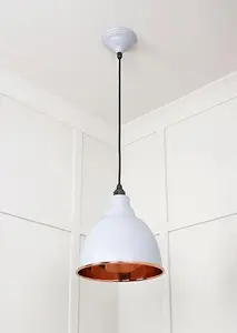 Smooth Copper Brindley Pendant in Birch