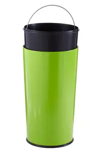 Maison by Premier Miller Touch Top Lime Green 30Ltr Bin