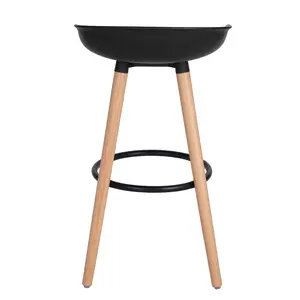 Tata 68cm Bar Stool (Set of 2) Black