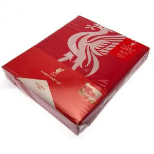 Liverpool FC Pulse Double Duvet Set Red (One Size)