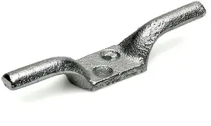 Dzina Cleat Hook Galvanised 4-inch (Pack of 1)