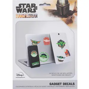 Star Wars: The Mandalorian Tech Stickers (Pack of 28) Multicoloured (One Size)