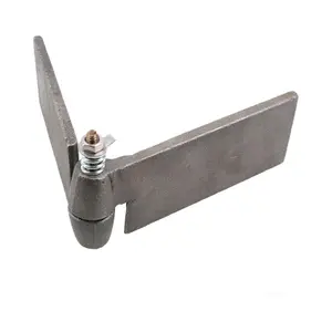 2pk Left Self Aligning Ball Steel Butt Hinge Weld-On Heavy Duty 50x250mm