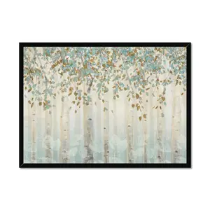 Dream Forest I by James Wiens - Painting Black Framed Paper Print / 55cm H x 80cm W