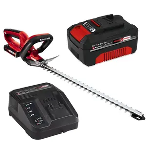 Einhell 18v PXC Cordless Hedge Trimmer Cutter 46cm + 4AH Charging Kit