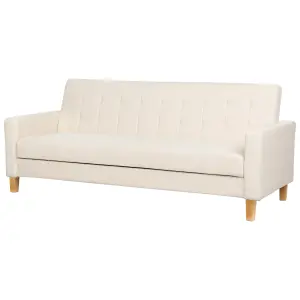 Retro Sofa Bed Off-White VEHKOO