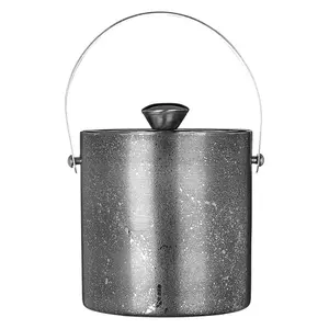 Maison by Premier Glitter Effect Ice Bucket with Lid