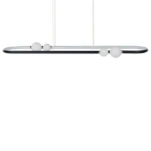 Metal LED Pendant Lamp Black FEALE