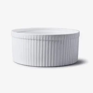 WM Bartleet & Sons Porcelain Large Souffle Dish, 22cm