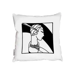 Cushions - Art Deco Fashion Beauty (Cushion) / 45cm x 45cm