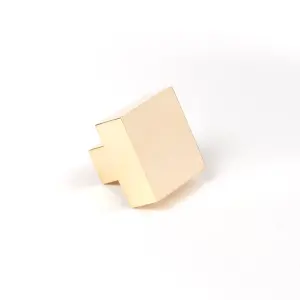 From The Anvil Polished Brass Albers Cabinet Knob - 30mm