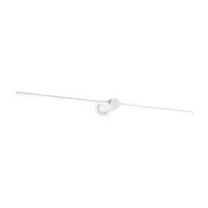 Ideal Lux Filo 2 Light Integrated LED Bathroom Over Mirror Light White 2000Lm 3000K IP44