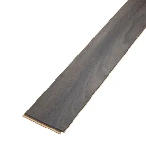 GoodHome Horsham Grey Wood planks Dark wood effect Laminate Flooring, 2.058m²