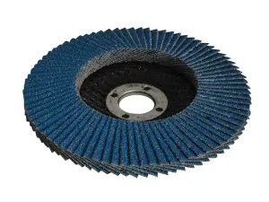 Faithfull Abrasive Jumbo Flap Disc 100mm Fine FAIFD100F