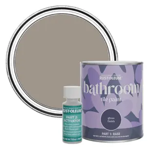 Rust-Oleum Whipped Truffle Gloss Bathroom Tile Paint 750ml