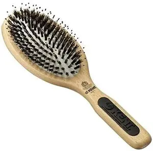 Kent Brushes Perfect For - Large Natural Bristle And Nylon Paddle Brush Pf01