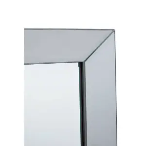 Interiors by Premier Holmes Silver Floor Mirror