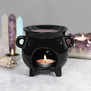 Ceramic Cauldron Shaped Oil and Wax Burner