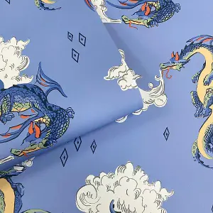 Cath Kidston Peace Dragon Wallpaper Multi 182533