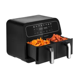 Innoteck Kitchen Pro Dual Basket Air Fryer -  8 Litre (4L x 4L) DualZone Air Fryer