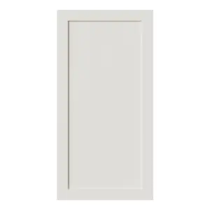 Tydeman Matt porcelain Shaker 50:50 Larder/fridge freezer Cabinet door (W)600mm (H)1181mm (T)20mm