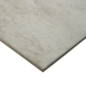 Shaded slate Beige Matt Porcelain Indoor Wall & floor Tile, Pack of 6, (L)300mm (W)600mm