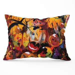 Abstract Halloween Painting Cushions 33cm x 48cm