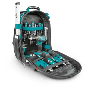 Makita Professional Tool Rucksack Toolbag Backpack Tool Bag + Organiser E-05511