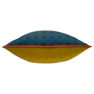 furn. Untamed Cheetah Tropical Feather Filled Cushion