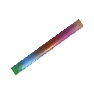 Unique Party Metallic Slap Wristband (Pack of 4) Rainbow (One Size)