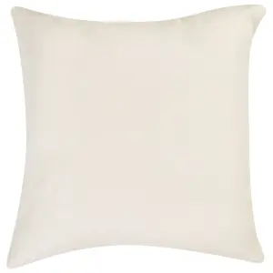 Left Hand Fabric Chaise Lounge White RIOM