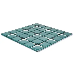 Stargazer Teal Mosaic Tile - House of Mosaics LUXE