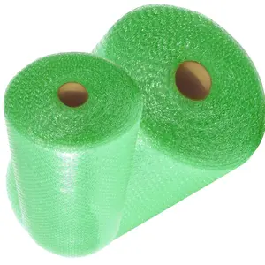 Green Bubble Wrap Roll 750mm x 25m Cushioning Wrap for Moving House, Fragile Items, Shipping & Storage