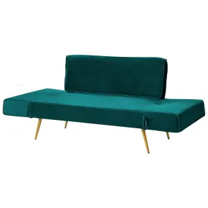 Sofa Bed SAARELA Emerald Green